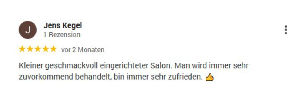 Kundenmeinung Kegel