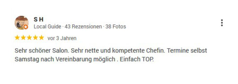 Kundenmeinung SH